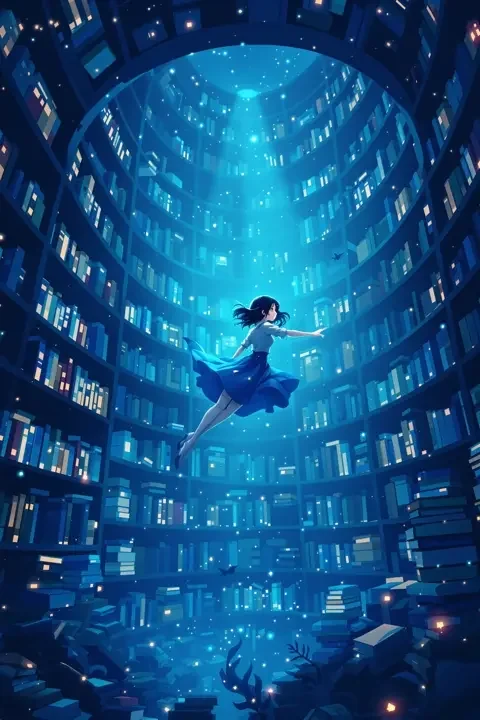 深海图书馆 在线观看 - 韩漫在线看 深海图书馆 动漫封面图